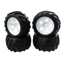 4x 85mm Rubber Tire Tyre for HSP HPI ZD Racing WPL FS Wltoys RC Rock Crawler