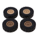 4pcs Rubber Wheel Tires for RC 1/16 Crawler Car WPL B14 B16 B24 C14 C24 B36