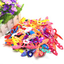 20Pcs Rabbit ear Hair band Children kids Elastic Hair Band Girl rubber band  OZ