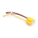 2Pcs Car Auto Truck Female Ceramic Headlight Extension Connector Plug Socke Gw