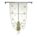 Fruit Rural Watermelon Embroidery Series Rome Bedroom Balcony Curtain