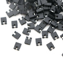 100Pcs Black 2.54mm Jumper Cap mini Jumper Short Circuit Cap Connection  Z