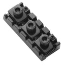 42.5mm Zinc Alloy Electric Guitar Locking Nut String Lock w/ Wrench(Black) A