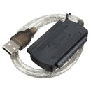 USB 2.0 Male to IDE SATA Adapter Converter Cable Hard Drive Adapter Cable f