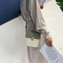 Women'S Bag Beach Woven Chain Summer Handbag Knitted Shoulder Messenger Bag
