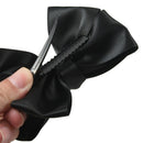 Girls hair clip Crocodile clamp M size black