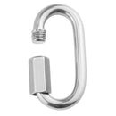 304 Stainless Steel Quick Link Lock Ring Hook Chain Fastener Hook Carabiner