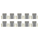 10 Pieces Grey Battery Charger Plug 600V