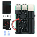 For Raspberry Pi 4B Protect Box CNC Aluminum Alloy Case Enclosure Cooling  ab Hn