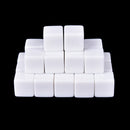 25PCS 16mm gaming Dice white standard six sided die 6D RPG counting cubes ^