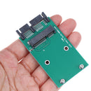 1Pc Mini PCIe PCI-e mSATA 3x5cm SSD To 1.8" Micro SATA Adapter Converter Card BX