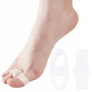 2pcs Silicone Gel Toe Straightener Separator Bunion Corrector Pain Relief FBES