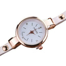 Fashion Luxury Rhinestone Bracelet Women Top Quartz Casual Watch White