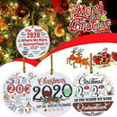2020 Annual Events Christmas Ornament Decoration Pendant Christmas Ornaments X10