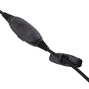 2 Pin Overhead Earpiece Headset with Mic PPT for BAOFENG Kenwood Puxing