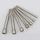 Impact Ready Magnetic Nut Driver Bit Set, 7 Pieces CR-V | Metric