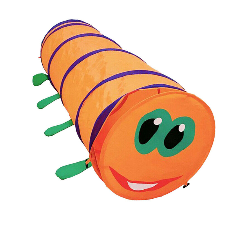 Lovely Caterpillar Design Play Tunnel Tent Kids Crawling Equipment for Muscle