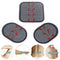 3pcs Replacement Gel Pads Massager Patch For Stimulator Trainer Muscles Train 3C