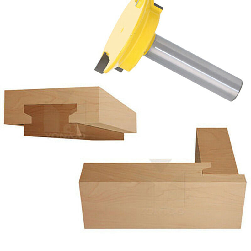 1/2'' Shank Straight Rail & Stile Router Bit Woodworking Chisel Cutter To MDB