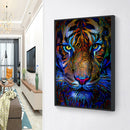 Full Round 5D Diamond Painting DIY Animal Rhinestone (Splicing Tiger B2455)