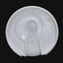 Wall Soap dish / soap box in Plastic with Suction Cup, White