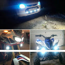 1 Pair 6 LED Spotlight Spot Light Motorcycle Headlight Super Bright Fog Lamp Hn
