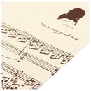 50 Pages Mozart Musical Sheet Manuscript Paper Stave Notation Notebook Spir