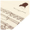 50 Pages Mozart Musical Sheet Manuscript Paper Stave Notation Notebook Spir