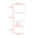 3Pc Car Center Console Protective Film Transparent Film Stickers for Tesla  S2V9