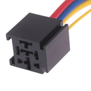 Universal 12V 80A 5Pin DC AMP SPDT Car Relays + socket Car Starter Auto Rel_