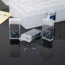 Transparent Diamond Painting Box for Jewelry Nail Art Container (42 Slots)