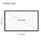 84 Inch 16:9 Behind Back Rear Projection Screen Curtains Film for HD Projectors