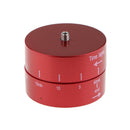 60 minutes Time Lapse Stabilizer Tripod Head 360 Degrees Panning Rotating Ball