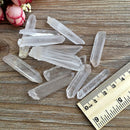 50g Tibet Natural Clear Quartz Crystal Points Wand Stone Specimen Decor Gift