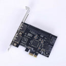 2 Ports PCIe 1.0 to IDE SATA eSATA x2 ATA133 PATA Adapter Card Module RAID -