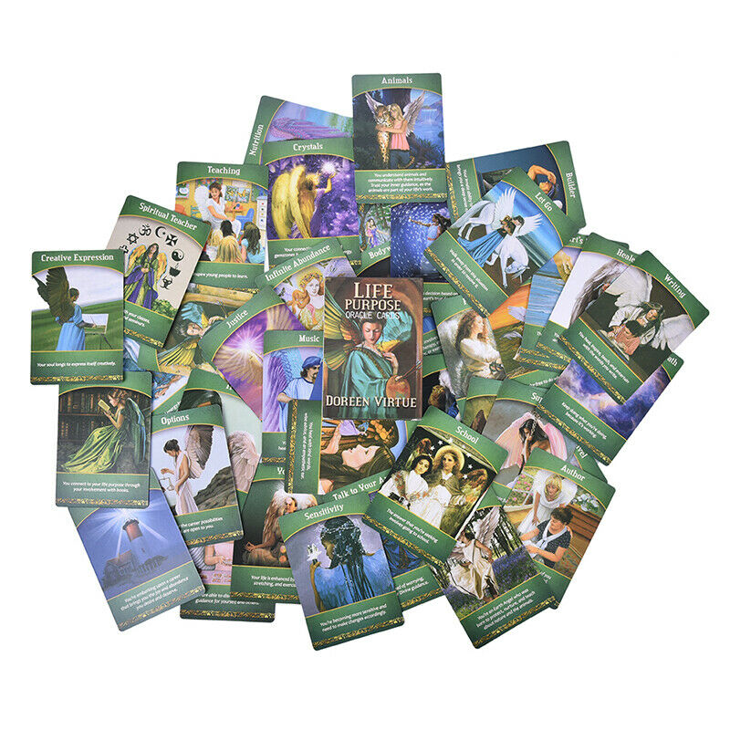 Tarot Cards Table Deck Board Game Life Purpose Oracle Cards Fortune TellingB Hn