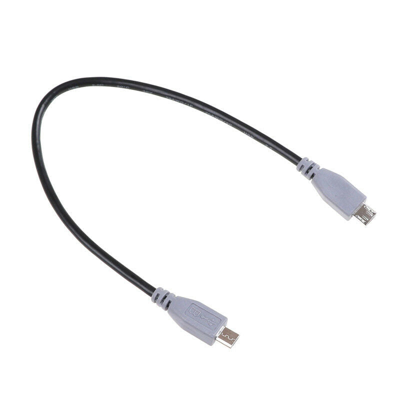 Micro USB male to Micro USB OTG data charger cable 20cm for MP4 Mobile Phone  Z