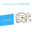 Carb Repair Tool Kit for Polaris Predator 500 2003-2007 ATV Carb Rebuild Kit Set
