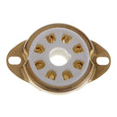 GZC8-Y-3-G Ceramic  PCB Mounting Tube Socket For KT88 EL346P6P 6N8P 6SN7