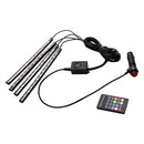 Car Interior Atmosphere Light LED & Remote Control Ambient Lamp 48Led