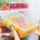 Storage Collecting Box Basket Kitchen Refrigerator Fruit Organiser Rack V6K7