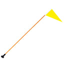 1.2m Universal Safety Flag with Pole Base Mounting Hardware for Kayak Marine