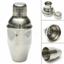 5Pcs 750ML Stainless Steel Cocktail Shaker Jigger Bar Drink Mixer Kit Tool