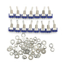 15 Pcs AC 125V 6A SPDT ON-ON 3 Pin Latching Micro Toggle Switch B Bj