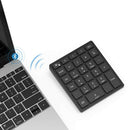 Numeric Keypad Rechargeable, Portable Wireless Bluetooth 28-Key Number Pad