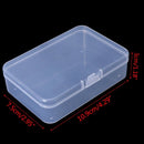 10.9cmx7.5cmx3cm Fishing Hook Box Transparent Storage Jig Case Visible Lure Bait