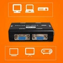 1 PC to 4 Monitor 4 Port VGA SVGA Video LCD Splitter Box Adapter 250MHz for PC