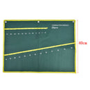 1PC Canvas Roll Up Tools Storage Bags Convenient Multi-pocket Spanners Organi-OZ