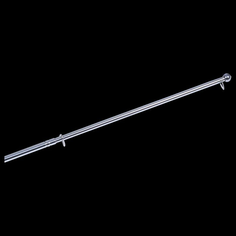 Extendable 2M Portable Telescopic Handheld Flag Pole Tool for Flags windsoc