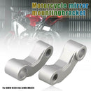 Motorcycle Side Mirror Riser Extender CNC Extension Adapter Kit for BMW R Nine T